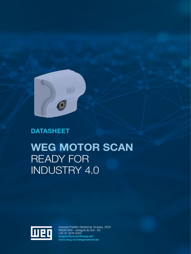 Weg Motor Scan: Ready For Industry 4.0 | PDF | Technology & Engineering