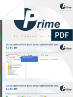 Guia Instructiva para Crear Proveedor