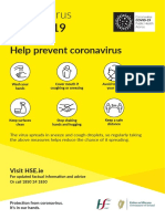 Covid 19 Prevention A4 Poster