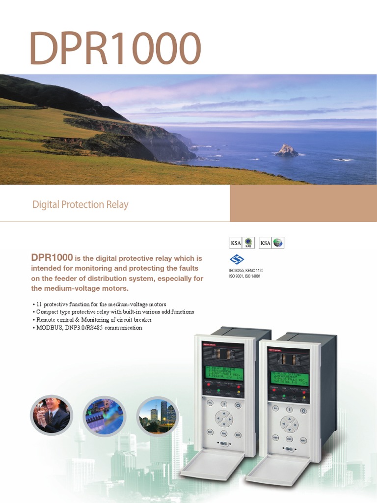Digital Protection Relay | PDF | Alternating Current | Mains Electricity