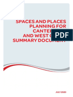 Canterbury West Coast Spaces and Places Summary 