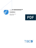 TIBCO Administrator™: Installation