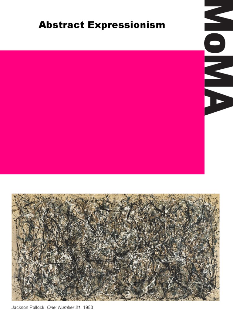 Exploring Abstract Expressionism Techniques | PDF | Paintings ...