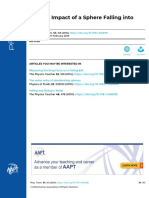 Vertical Impact of A Sphere Falling Into Water: Articles You May Be Interested in