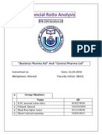 Finalcial Ratio Analysis Word File123