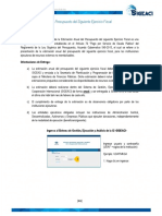 Estimación Anual Del Presupuesto Del Siguiente Ejercicio Fiscal