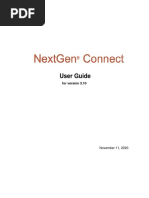 Nextgen Connect 310 User Guide