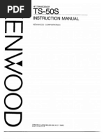 Download Kenwood TS-50S HF Transceiver - Instruction Manual by lockhimupasap SN49727586 doc pdf