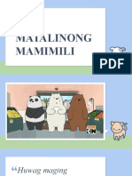AP - 1st Quarter - Matalinong Mamimili