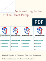 Cardiac Cycle and Regulation of The Heart Pump