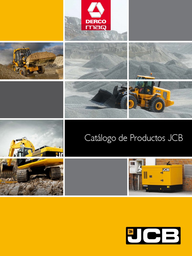 Catálogo de Productos JCB DercoMaq | PDF | Tracción en las cuatro ...