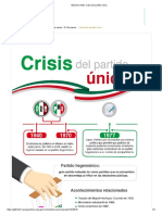 Módulo 9 G20 - Crisis Del Partido Único