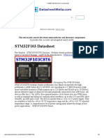 STM32F103 Datasheet and Pinout Guide