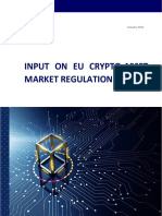 Input On EU Crypto-Asset Markets Regulation