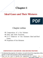 Chapter-1: Ideal Gases and Their Mixtures
