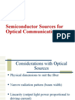 Semiconductor Sources For Optical Communications