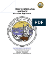 Uniform CPA Examination Handbook
