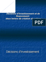 Decisions D Investissement Et de Financement