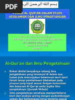 Download  VII  POSISI AL-QURAN DALAM STUDI KEISLAMAN DAN ILMU PENGETAHUAN by Achmad Machfud SN49739315 doc pdf