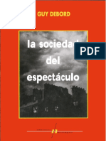 Guy Debord La Sociedad Del Espectaculo