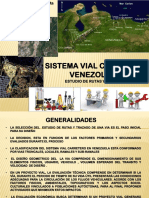 Estudio de Rutas y Trazados en El Sist Vial Carretero Vzlano