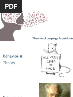 Theories of Language Acquisition