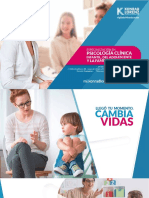 Brochure de Especializacion en Psicologia Clinica Infantil Del Adolecente y La Familia Universidad Konrad Lorenz Compressed