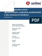 Cuadro Comparativo Sector Agroalimentario e Industrial