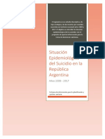 Situación Epidemiológica del suicidio 2008-2017 Argentina. listo