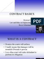 Contract Basics - (2021) Ryerson Lectures (With Audio)