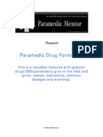 Paramedic Drugs in EMS