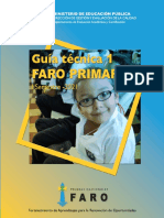 Guia Tecnica Faro (Primaria)