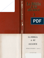 Comentario Biblico La Biblia A Su Alcance - Lamentaciones A Malaquias