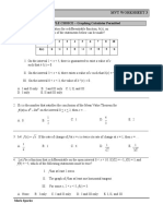 Ap Calculus MVT Worksheet 3: 08/7,3/ (&+2,& (Í UDSKLQJ&DOFXODWRU3HUPLWWHG