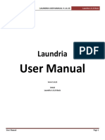 User Manual 1.0.23 Laundria 1.0.23 Basi