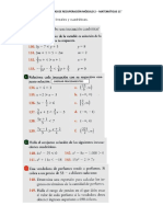 Recuperación Matemáticas Módulo 3 - 11°