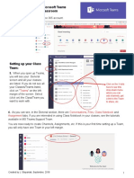Setting Up MS Teams