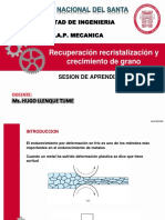 Recuperacion Recristalizacion y Crecimiento de Grano UNS