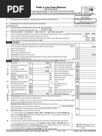 Profit or Loss From Business: Schedule C (Form 1040 or 1040-SR) 09