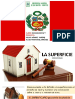 D de Superficie Y La Servidumbre