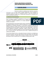 informe sobre el eje de levas