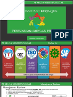 Resume Laporan QMS Februari 2021 P1 P2 P3 Minggu Pertama