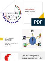 Proyecto de Vida. Emprendimiento