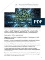 Bill Williams Fractals Description of Fractals Indicator