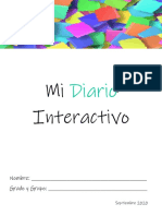 Mi Diario Interactivo en Cuarentena Sep 2020