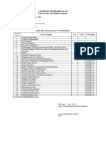 TSM XI 3 Kurikulum Checklist