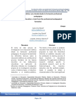 La Educación Estética Una Mirada Desde La Formación Profesional Pedagógica