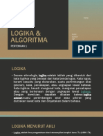 Logika and Algoritma