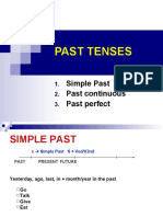 Simple Past + Past Continuous
