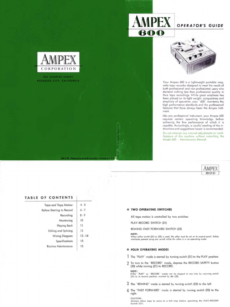 IMPEX MP 6000 MANUAL visual data 3
